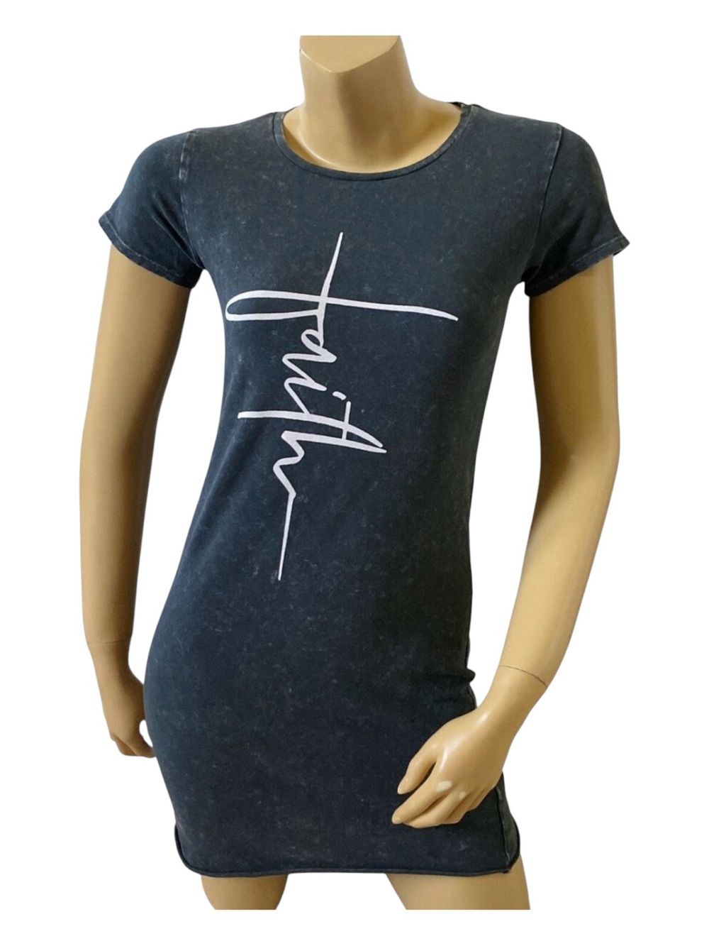 Occasion Faith Christian Graphic T Shirt Womens Medium Bible Verse Short Sleeve